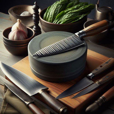 piedras de afilar redondas