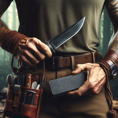 piedras para afilar navajas