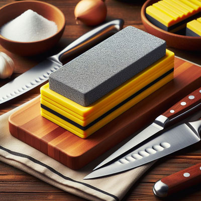 piedras de afilar con base antideslizante