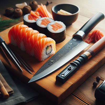 afiladores para cuchillos de sushi