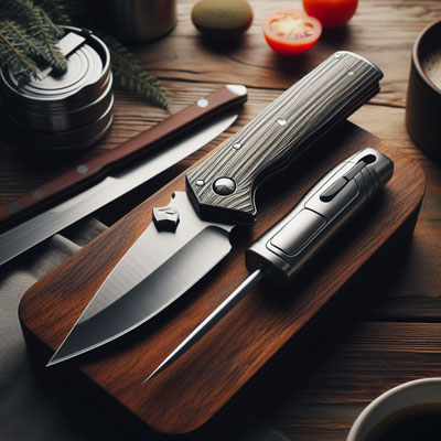 afiladores para cuchillos de titanio